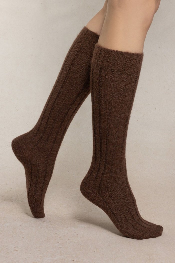 【ブルーフォレ/BLEUFORET】の6569 リブウールニーハイソックス インテリア・キッズ・メンズ・レディースファッション・服の通販 founy(ファニー) https://founy.com/ ファッション Fashion レディースファッション Fashion for Women ソックス&靴下 Socks & Hosiery レッグウェア・ストッキング Legwear & Hosiery ソックス Socks, Hosiery エレガント 上品 Elegant 冬 Winter / This Winter |ID: prp329100004754029 ipo3291000000035949699