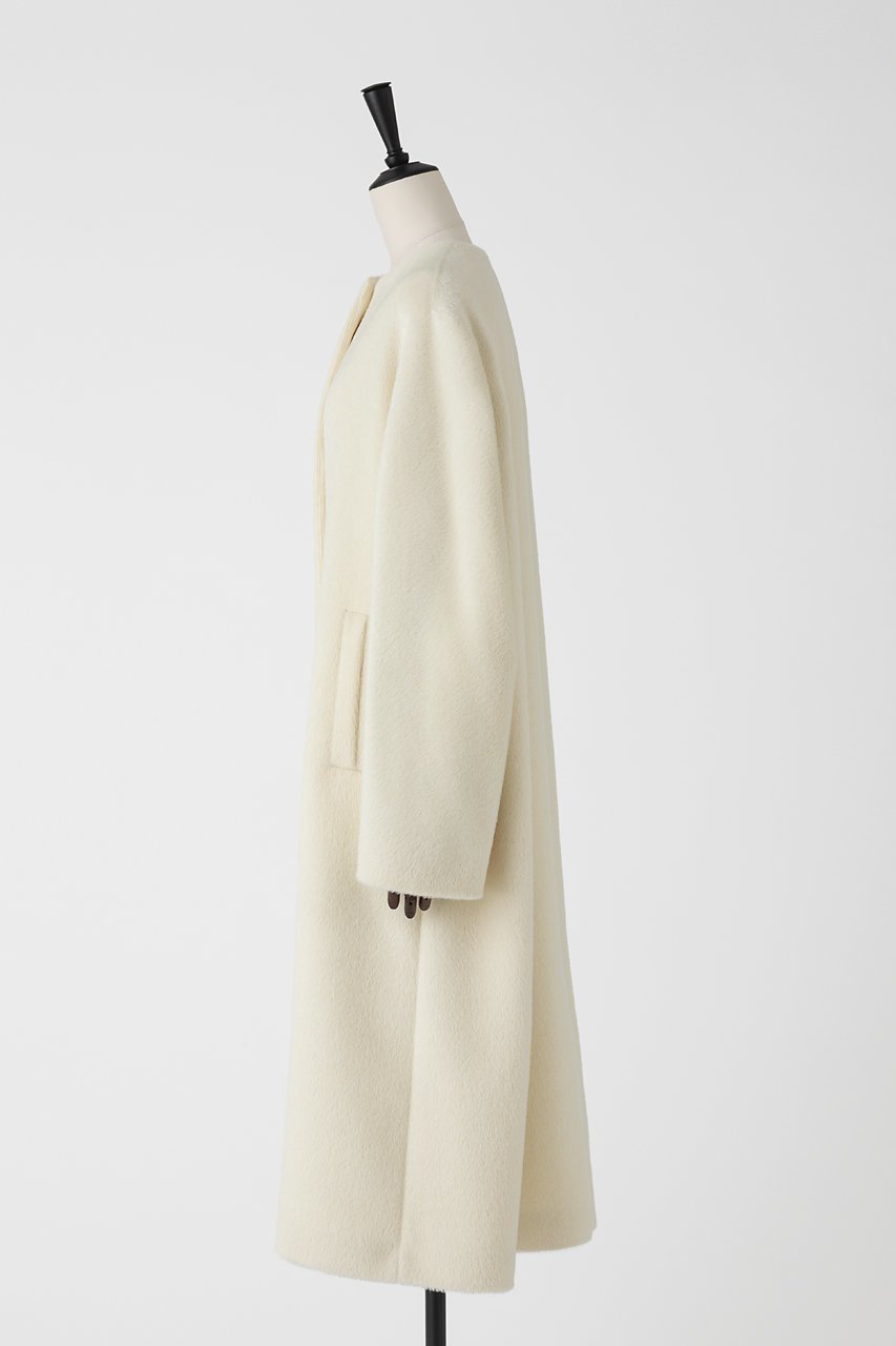 【オーヴィル/EAUVIRE】のスーリーアルパカコート 人気、トレンドファッション・服の通販 founy(ファニー) 　ファッション　Fashion　レディースファッション　Fashion for Women　アウター　Coat / Outerwear Collection　コート・ロングコート・ピーコート　Long Coats, Peacoats & More　2025年　2025　2025-2026秋冬・A/W　Autumn/Winter 2025–26 AW25–26　ポケット　Pocket, Pocket Detail　ミックス　Mix, Mixed Style　ラグジュアリー　Luxury, Elegant　ロング　Long, Long-Length　エレガント 上品　Elegant　A/W・秋冬　Autumn/Winter　other-2|ID: prp329100004754032 ipo3291000000034387185