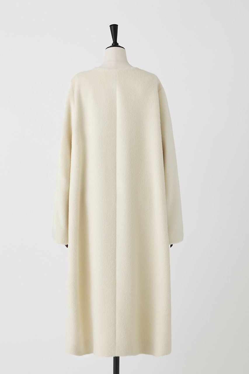 【オーヴィル/EAUVIRE】のスーリーアルパカコート 人気、トレンドファッション・服の通販 founy(ファニー) 　ファッション　Fashion　レディースファッション　Fashion for Women　アウター　Coat / Outerwear Collection　コート・ロングコート・ピーコート　Long Coats, Peacoats & More　2025年　2025　2025-2026秋冬・A/W　Autumn/Winter 2025–26 AW25–26　ポケット　Pocket, Pocket Detail　ミックス　Mix, Mixed Style　ラグジュアリー　Luxury, Elegant　ロング　Long, Long-Length　エレガント 上品　Elegant　A/W・秋冬　Autumn/Winter　other-3|ID: prp329100004754032 ipo3291000000034387186