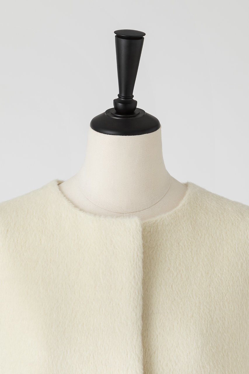 【オーヴィル/EAUVIRE】のスーリーアルパカコート 人気、トレンドファッション・服の通販 founy(ファニー) 　ファッション　Fashion　レディースファッション　Fashion for Women　アウター　Coat / Outerwear Collection　コート・ロングコート・ピーコート　Long Coats, Peacoats & More　2025年　2025　2025-2026秋冬・A/W　Autumn/Winter 2025–26 AW25–26　ポケット　Pocket, Pocket Detail　ミックス　Mix, Mixed Style　ラグジュアリー　Luxury, Elegant　ロング　Long, Long-Length　エレガント 上品　Elegant　A/W・秋冬　Autumn/Winter　other-4|ID: prp329100004754032 ipo3291000000034387187