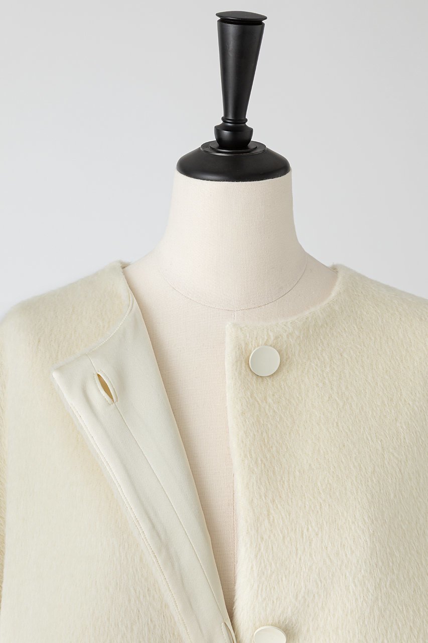 【オーヴィル/EAUVIRE】のスーリーアルパカコート 人気、トレンドファッション・服の通販 founy(ファニー) 　ファッション　Fashion　レディースファッション　Fashion for Women　アウター　Coat / Outerwear Collection　コート・ロングコート・ピーコート　Long Coats, Peacoats & More　2025年　2025　2025-2026秋冬・A/W　Autumn/Winter 2025–26 AW25–26　ポケット　Pocket, Pocket Detail　ミックス　Mix, Mixed Style　ラグジュアリー　Luxury, Elegant　ロング　Long, Long-Length　エレガント 上品　Elegant　A/W・秋冬　Autumn/Winter　other-8|ID: prp329100004754032 ipo3291000000034387191