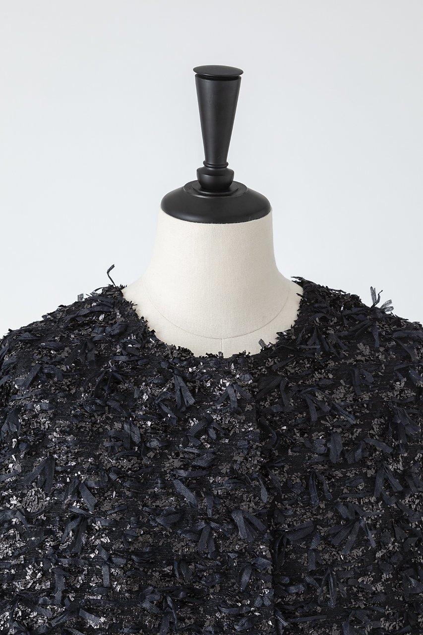 【オーヴィル/EAUVIRE】のリボンツイードコート 人気、トレンドファッション・服の通販 founy(ファニー)  ファッション Fashion レディースファッション Fashion for Women アウター Coat / Outerwear Collection コート・ロングコート・ピーコート Long Coats, Peacoats & More 2025年 2025 2025-2026秋冬・A/W Autumn/Winter 2025–26 AW25–26 スペシャル Special, Limited Edition ツイード Twill, Twill Weave フランス France, French ラグジュアリー Luxury, Elegant ロング Long, Long-Length A/W・秋冬 Autumn/Winter other-4|ID: prp329100004754033 ipo3291000000034387196