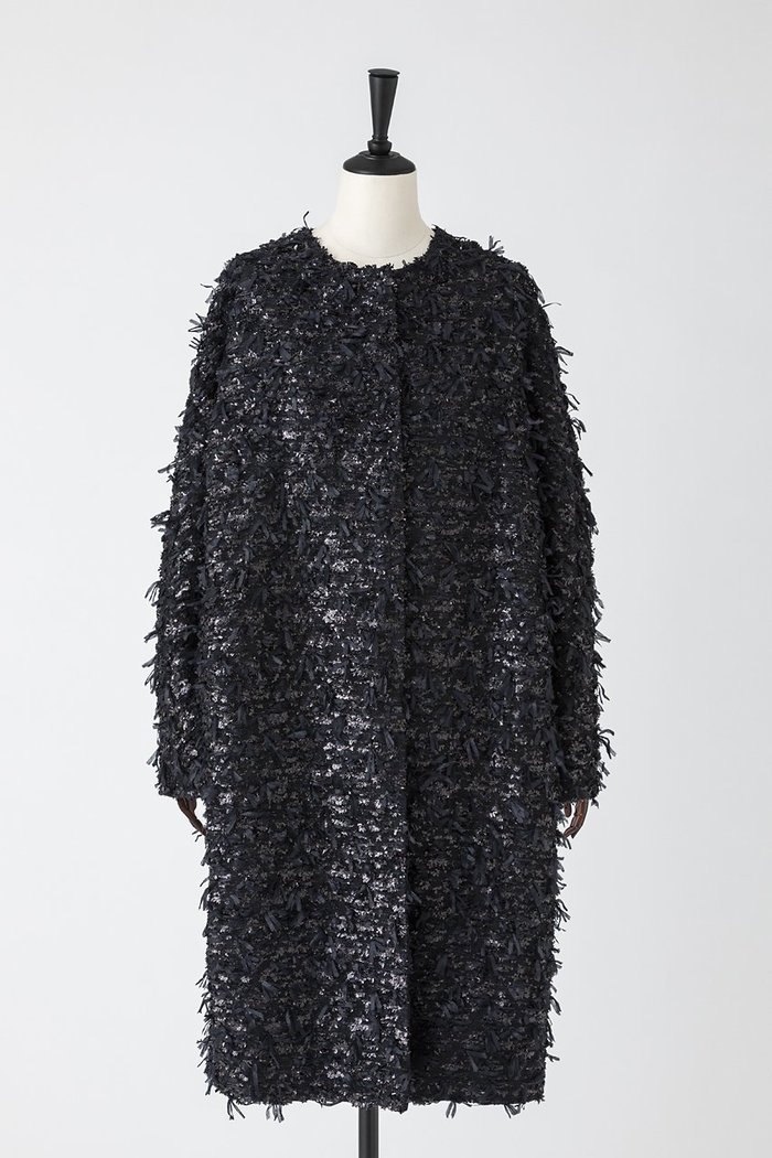 【オーヴィル/EAUVIRE】のリボンツイードコート インテリア・キッズ・メンズ・レディースファッション・服の通販 founy(ファニー) https://founy.com/ ファッション Fashion レディースファッション Fashion for Women アウター Coat / Outerwear Collection コート・ロングコート・ピーコート Long Coats, Peacoats & More スペシャル Special, Limited Edition ツイード Twill, Twill Weave フランス France, French ラグジュアリー Luxury, Elegant ロング Long, Long-Length |ID: prp329100004754033 ipo3291000000036138422