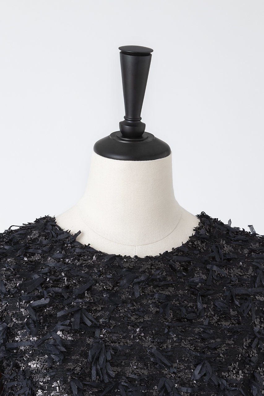 【オーヴィル/EAUVIRE】のリボンツイードワンピース 人気、トレンドファッション・服の通販 founy(ファニー)  ファッション Fashion レディースファッション Fashion for Women ワンピース Dresses チュニック Tunic Tops & Dresses 2025年 2025 2025-2026秋冬・A/W Autumn/Winter 2025–26 AW25–26 おすすめ Recommended / Our Picks スペシャル Special, Limited Edition チュニック Tunic, Long Top ツイード Twill, Twill Weave ノースリーブ Sleeveless, No-Sleeve フランス France, French エレガント 上品 Elegant A/W・秋冬 Autumn/Winter other-4|ID: prp329100004754035 ipo3291000000034387214