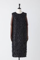 【オーヴィル/EAUVIRE】のリボンツイードワンピース ブラック|ID: prp329100004754035 ipo3291000000034885245