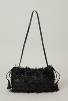 【オーヴィル/EAUVIRE】のリボンツイードバッグ ブラック|ID: prp329100004754036 ipo3291000000035949709