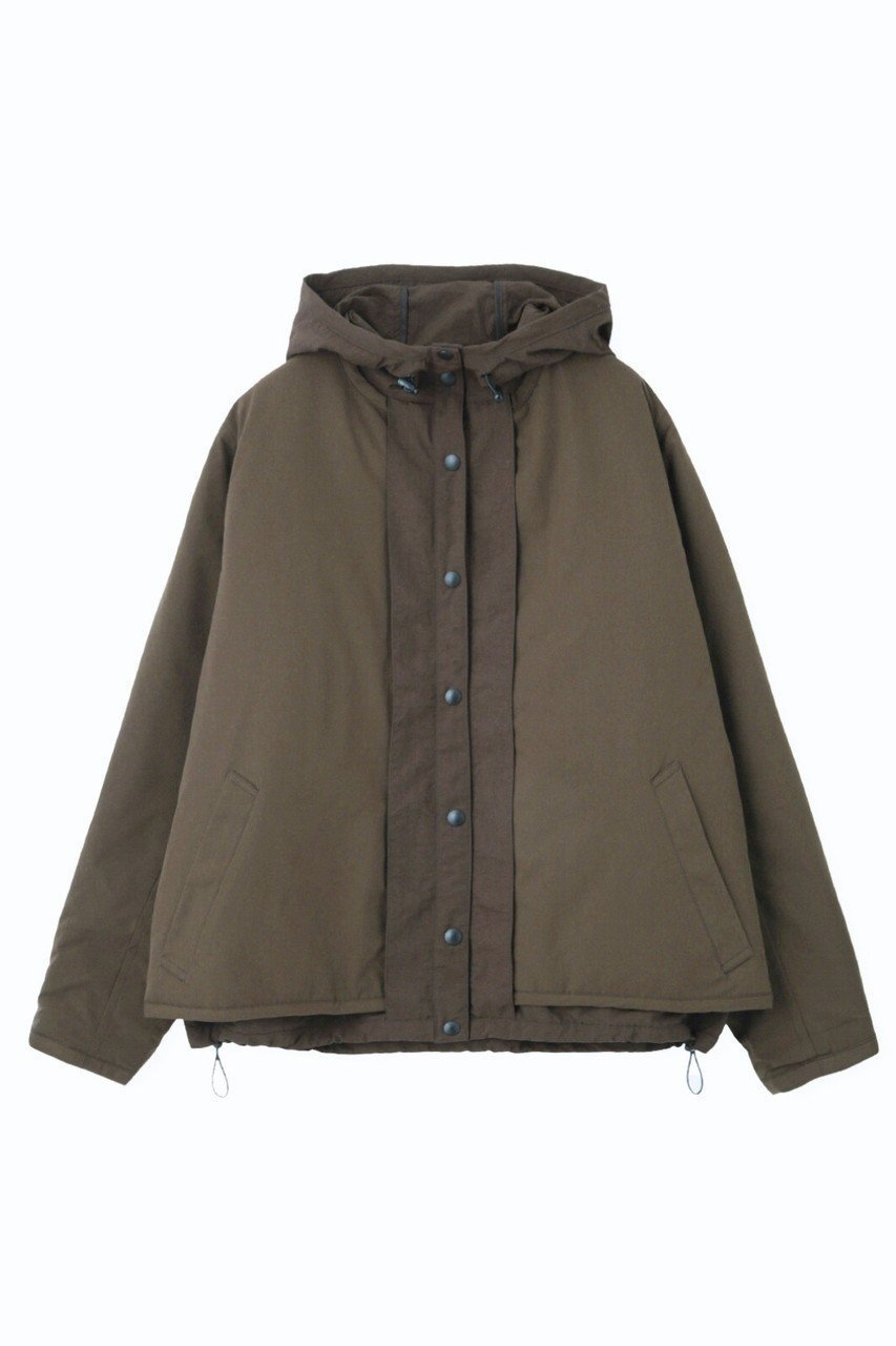 【レリル/lelill】の4WAY BLOUSON インテリア・キッズ・メンズ・レディースファッション・服の通販 founy(ファニー) 　ファッション　Fashion　レディースファッション　Fashion for Women　アウター　Coat / Outerwear Collection　コート・ロングコート・ピーコート　Long Coats, Peacoats & More　ブルゾンジャケット・スポーティアウター　Blouson Jackets　ショート　Short, Short Length　チェック　Check, Plaid, Tartan　ドッキング　Docking, Mixed Material　ドローコード　Drawcord, Drawstring Cord　ブルゾン　Blouson, Bomber Jacket　ベスト　Vest, Waistcoat　リバーシブル　Reversible, Two-Sided　無地　Plain, Solid Color　ブラウン|ID: prp329100004754037 ipo3291000000035478345