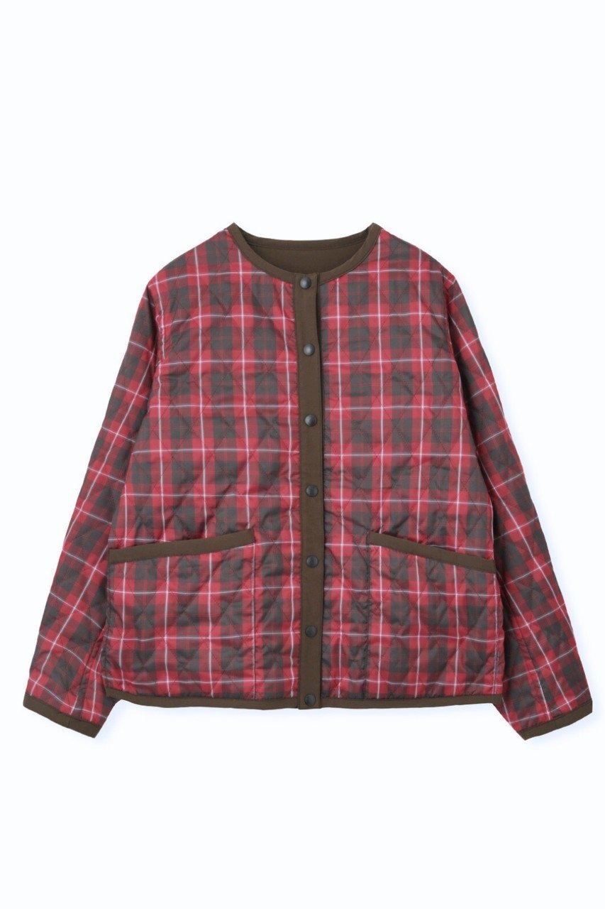 【レリル/lelill】の4WAY BLOUSON 人気、トレンドファッション・服の通販 founy(ファニー) 　ファッション　Fashion　レディースファッション　Fashion for Women　アウター　Coat / Outerwear Collection　コート・ロングコート・ピーコート　Long Coats, Peacoats & More　ブルゾンジャケット・スポーティアウター　Blouson Jackets　ショート　Short, Short Length　チェック　Check, Plaid, Tartan　ドッキング　Docking, Mixed Material　ドローコード　Drawcord, Drawstring Cord　ブルゾン　Blouson, Bomber Jacket　ベスト　Vest, Waistcoat　リバーシブル　Reversible, Two-Sided　無地　Plain, Solid Color　other-8|ID: prp329100004754037 ipo3291000000035478355