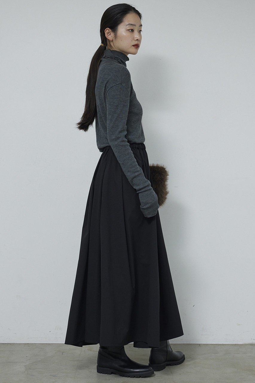 【ガリャルダガランテ/GALLARDAGALANTE】のタフタフレアスカート 人気、トレンドファッション・服の通販 founy(ファニー) 　ファッション　Fashion　レディースファッション　Fashion for Women　スカート　Skirts　Aライン・フレアスカート　A-Line & Flared Skirts　ロングスカート　Long Skirts / Maxi & Midi Skirts　ギャザー　Gathered, Ruffled　シンプル　Simple, Minimal　タフタ　Taffeta, Structured Fabric　フレア　Flare, Flared　ロング　Long, Long-Length　エレガント 上品　Elegant　other-4|ID: prp329100004755342 ipo3291000000035295362