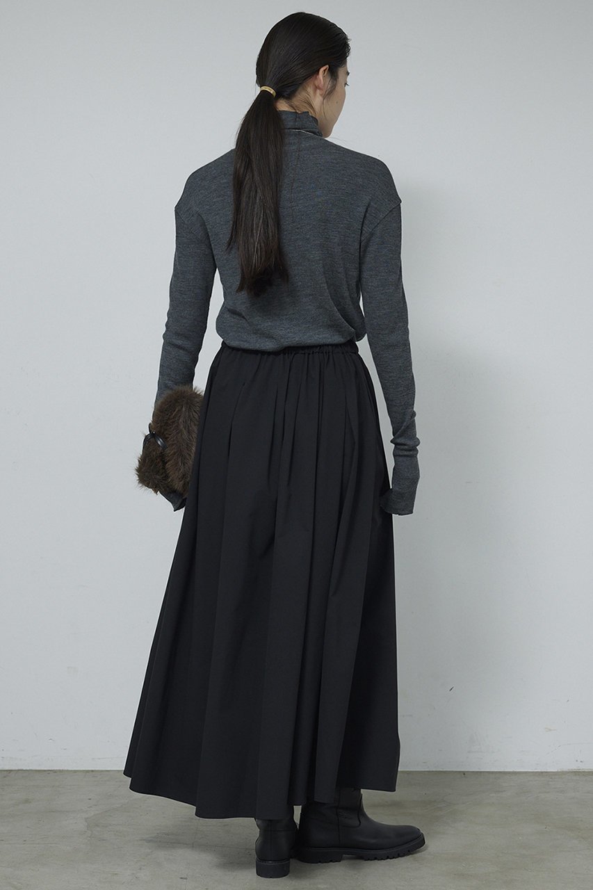 【ガリャルダガランテ/GALLARDAGALANTE】のタフタフレアスカート 人気、トレンドファッション・服の通販 founy(ファニー) 　ファッション　Fashion　レディースファッション　Fashion for Women　スカート　Skirts　Aライン・フレアスカート　A-Line & Flared Skirts　ロングスカート　Long Skirts / Maxi & Midi Skirts　ギャザー　Gathered, Ruffled　シンプル　Simple, Minimal　タフタ　Taffeta, Structured Fabric　フレア　Flare, Flared　ロング　Long, Long-Length　エレガント 上品　Elegant　other-5|ID: prp329100004755342 ipo3291000000035295363