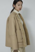 【ガリャルダガランテ/GALLARDAGALANTE】のリバーシブルフェイクムートンコート ベージュ|ID: prp329100004755343 ipo3291000000036072699