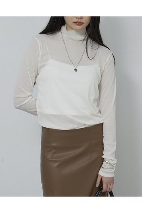 【ガリャルダガランテ/GALLARDAGALANTE】 チュールタートルカットソー人気、トレンドファッション・服の通販 founy(ファニー) ファッション Fashion レディースファッション Fashion for Women トップス・カットソー Cut & Sew Tops シャツ・ブラウス・オフィスカジュアル Elegant Blouses & Button-Ups ロングTシャツ・Tシャツ Longline T-Shirts & Tees カットソー・ベーシックTシャツ Cut-and-Sewn Tops / Stretch Tees & Basics おすすめ Recommended / Our Picks インナー Innerwear カットソー Cut and Sewn Top シアー Sheer, See-Through ジャケット Jacket, Outerwear スリーブ Sleeve, Long Sleeve / Short Sleeve タートル Turtleneck, Turtle Collar ロング Long, Long-Length 新作・新入荷 New Arrivals / New In |ID:prp329100004755344