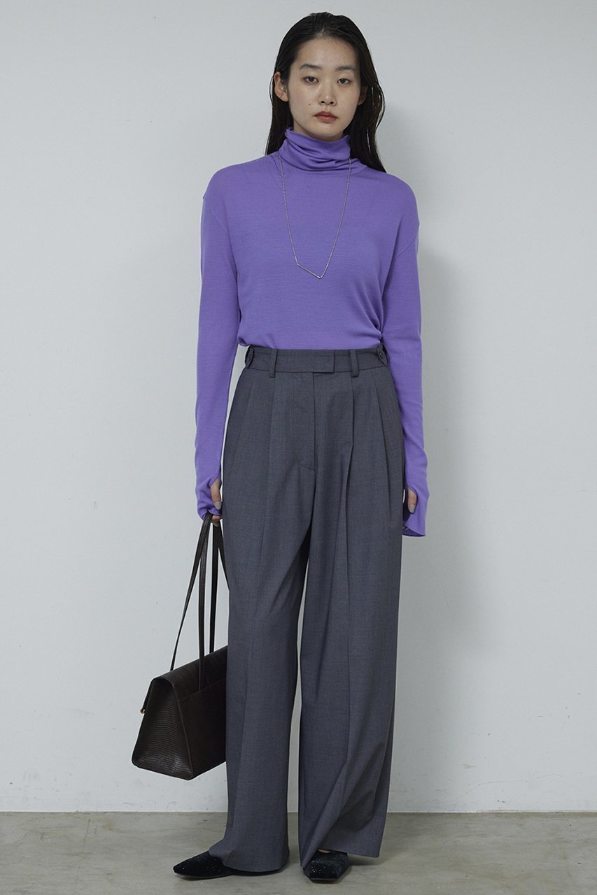 【ガリャルダガランテ/GALLARDAGALANTE】のリブタートルカットソー 人気、トレンドファッション・服の通販 founy(ファニー)  ファッション Fashion レディースファッション Fashion for Women トップス・カットソー Cut & Sew Tops シャツ・ブラウス・オフィスカジュアル Elegant Blouses & Button-Ups ロングTシャツ・Tシャツ Longline T-Shirts & Tees カットソー・ベーシックTシャツ Cut-and-Sewn Tops / Stretch Tees & Basics インナー Innerwear ジャケット Jacket, Outerwear スリーブ Sleeve, Long Sleeve / Short Sleeve ロング Long, Long-Length ワンポイント One Point, Statement Accent 定番 Standard, Basic Item 新作・新入荷 New Arrivals / New In other-3|ID: prp329100004755349 ipo3291000000034396796