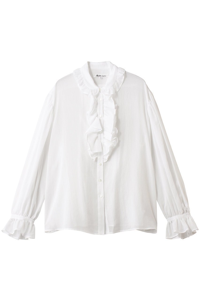 【ビリティス ディセッタン/Bilitis dix-sept ans】のラッフルフリルブラウス 人気、トレンドファッション・服の通販 founy(ファニー)  ファッション Fashion レディースファッション Fashion for Women トップス・カットソー Cut & Sew Tops シャツ・ブラウス・オフィスカジュアル Elegant Blouses & Button-Ups 2025年 2025 2025-2026秋冬・A/W Autumn/Winter 2025–26 AW25–26 オケージョン Occasion Wear ギャザー Gathered, Ruffled スリーブ Sleeve, Long Sleeve / Short Sleeve ロング Long, Long-Length エレガント 上品 Elegant A/W・秋冬 Autumn/Winter  other-1|ID: prp329100004755350 ipo3291000000034396802