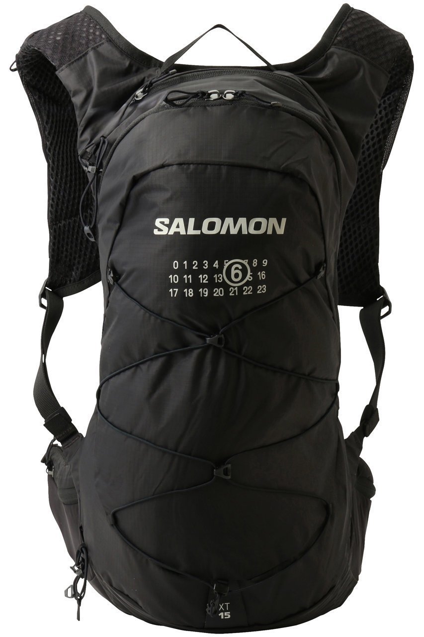 【エムエム6 メゾン マルタン マルジェラ/MM6 Maison Martin Margiela】の【UNISEX】【MM6 Maison Margiela × SALOMON】 XT 15 MM6 MAISON MARGIELA インテリア・キッズ・メンズ・レディースファッション・服の通販 founy(ファニー) 　ファッション　Fashion　レディースファッション　Fashion for Women　スポーツウェア　Functional & Stylish Sportswear　スポーツバッグ・ジム用ポーチ・バックパック　Gym Bag / Sports Backpack / Pouch for Training　ユニセックス　Unisex, Genderless　スポーツ　Sports, Activewear　フィット　Fit, Slim Fit　メッシュ　Mesh, Net Fabric　ブラック/ブラック|ID: prp329100004755354 ipo3291000000035972584