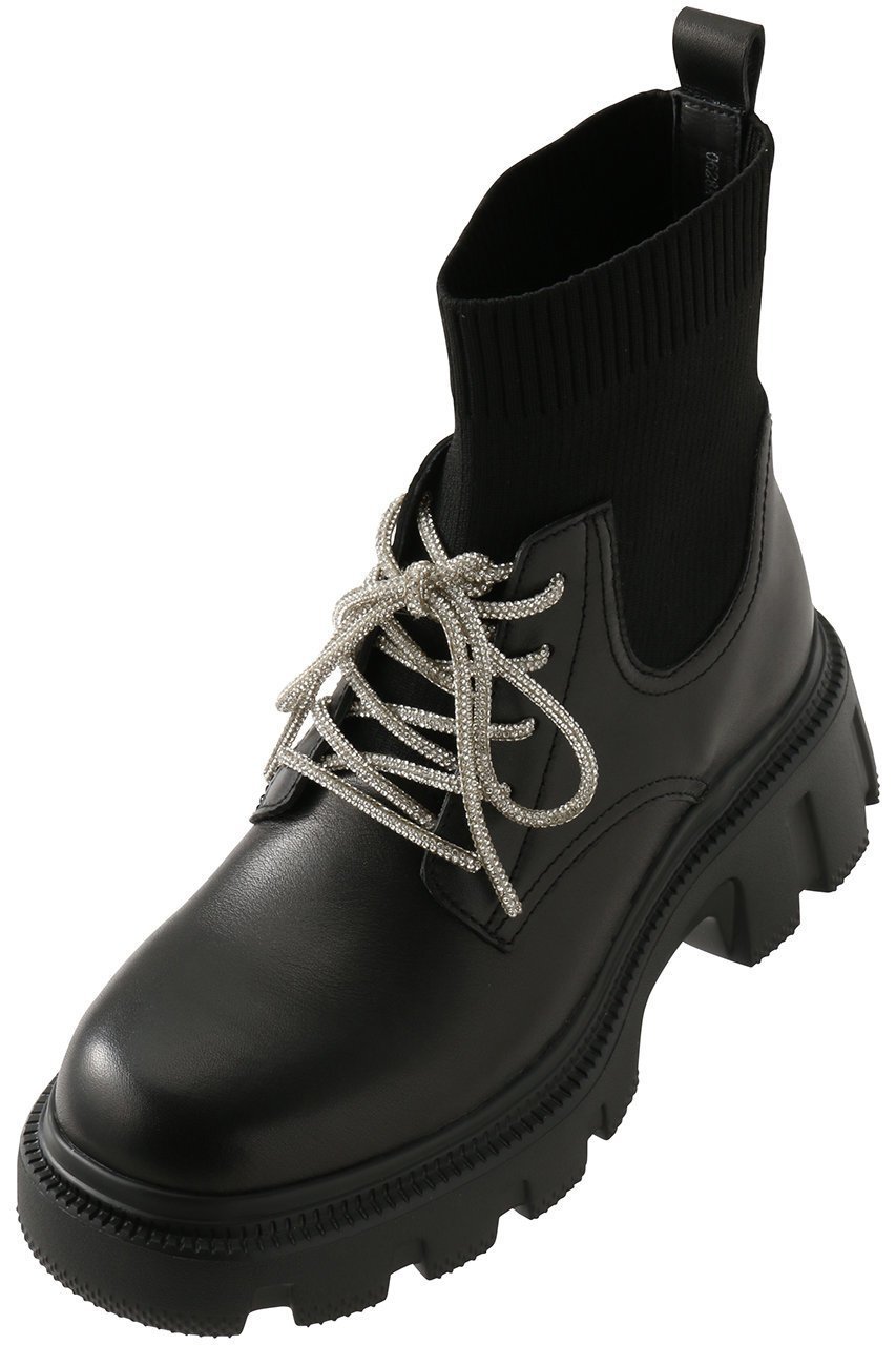 【スタッカート/STACCATO】のドルチェニットコンビライトソールブーツ 人気、トレンドファッション・服の通販 founy(ファニー) 　ファッション　Fashion　レディースファッション　Fashion for Women　ショート　Short, Short Length　ストーン　Stone, Gem-Like　スニーカー　Sneakers, Trainers　マニッシュ　Mannish, Boyish　リボン　Ribbon, Bow　レース　Lace, Lace Fabric　人気　Popular, Best Seller　定番　Standard, Basic Item　軽量　Lightweight, Ultra Light　other-3|ID: prp329100004755361 ipo3291000000035717189