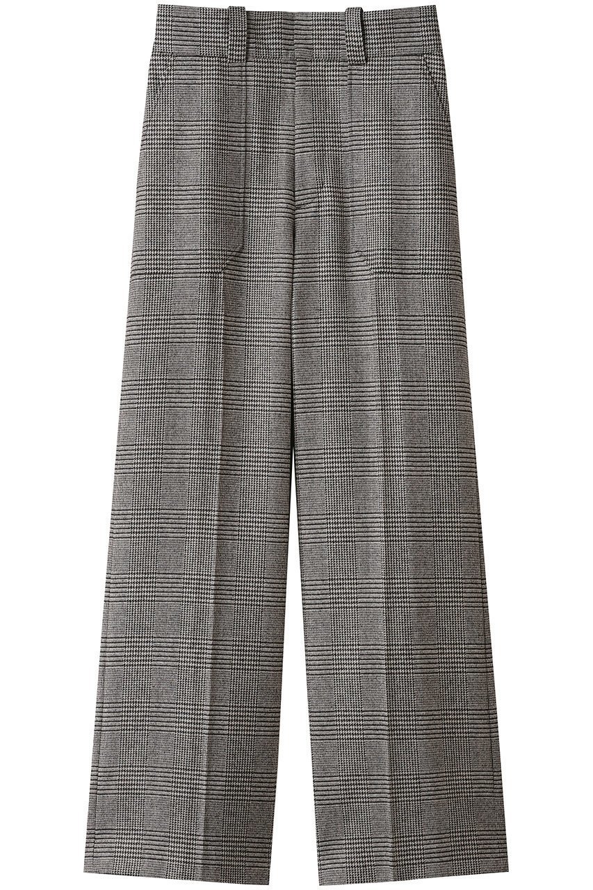 【アルアバイル/allureville】のCHIC-TWEEDベイカーパンツ インテリア・キッズ・メンズ・レディースファッション・服の通販 founy(ファニー) 　ファッション　Fashion　レディースファッション　Fashion for Women　パンツ　Pants & Trousers　クラシカル　Classical, Vintage-Inspired　ジャケット　Jacket, Outerwear　センター　Center, Center Line　タートルネック　Turtleneck, High Neck　チェック　Check, Plaid, Tartan　マニッシュ　Mannish, Boyish　リラックス　Relax, Relaxed Fit　ワイド　Wide, Wide Fit　新作・新入荷　New Arrivals / New In　ブラック|ID: prp329100004755369 ipo3291000000034396989