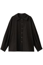 【ミズイロ インド/mizuiro ind】のwool blend ballon slv tunic shirt シャツ brownA|ID:prp329100004755371