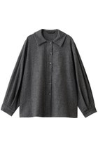 【ミズイロ インド/mizuiro ind】のwool blend ballon slv tunic shirt シャツ 96(mix)A|ID:prp329100004755371