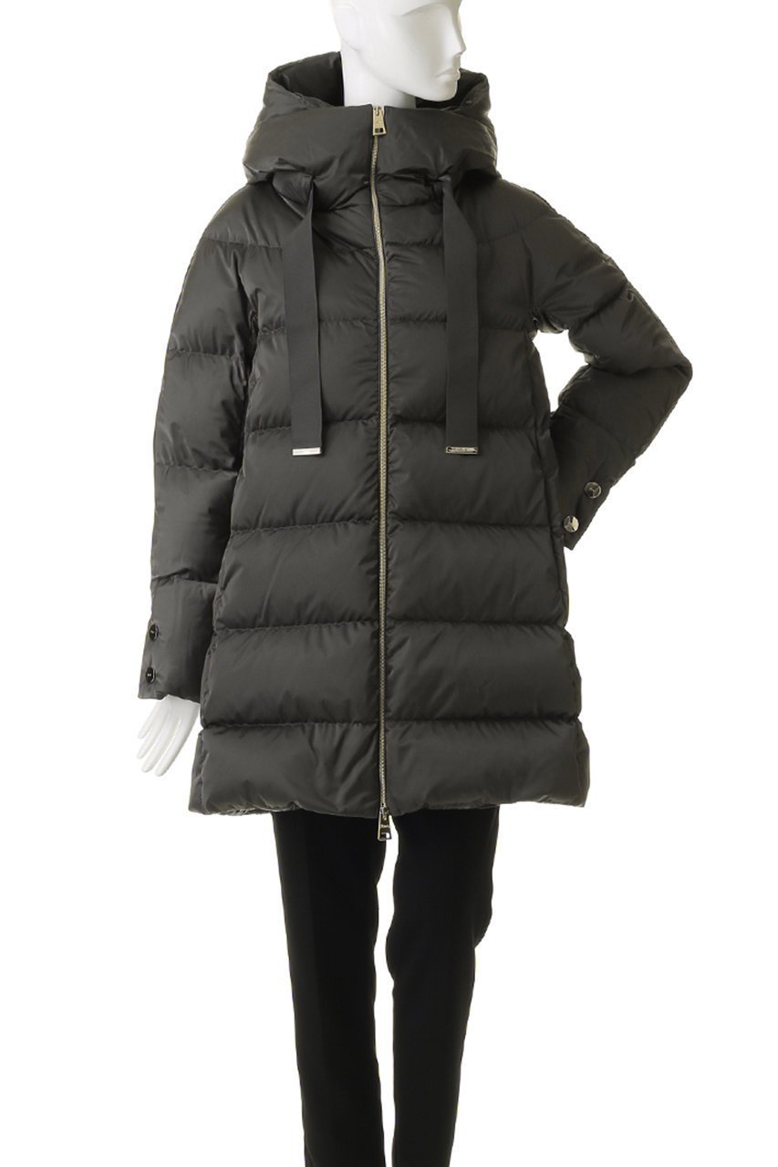 【ヘルノ/HERNO】のはっ水ポリエステルダウンフーディーコート 人気、トレンドファッション・服の通販 founy(ファニー) 　ファッション　Fashion　レディースファッション　Fashion for Women　アウター　Coat / Outerwear Collection　コート・ロングコート・ピーコート　Long Coats, Peacoats & More　ダウン　Down, Puffer　エレガント 上品　Elegant　新作・新入荷　New Arrivals / New In　軽量　Lightweight, Ultra Light　防寒　Cold Protection, Winter-Ready　other-2|ID: prp329100004755375 ipo3291000000034397040