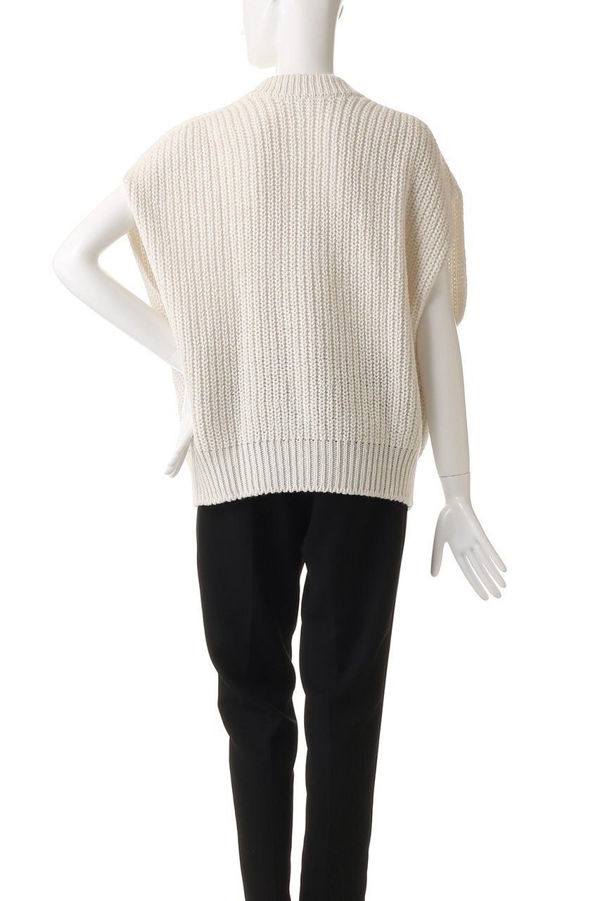 【プリスティン/PRISTINE】の2way片畦ニットベスト 人気、トレンドファッション・服の通販 founy(ファニー)  ファッション Fashion レディースファッション Fashion for Women アウター Coat / Outerwear Collection レディースジャケット・軽アウター Jackets カットソー Cut and Sewn Top ジャケット Jacket, Outerwear フォルム Silhouette, Form ベスト Vest, Waistcoat 新作・新入荷 New Arrivals / New In 畦 Ribbed Knit other-4|ID: prp329100004755396 ipo3291000000034397185