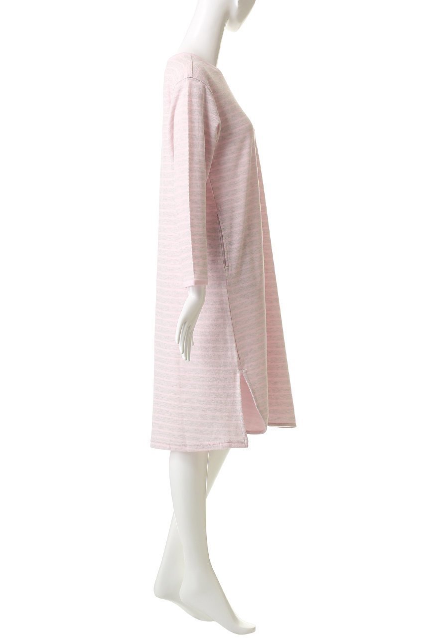 【キッドブルー/KID BLUE / GOODS】の25Wフェイスボーダーワンピース 人気、トレンドファッション・服の通販 founy(ファニー) お家時間・ステイホーム Stay Home / At Home スリーブ Sleeve, Long Sleeve / Short Sleeve ダブル Double, Double-Breasted パジャマ Pajamas, Sleepwear フェイス Face, Facial Design ポケット Pocket, Pocket Detail ラウンド Round, Round Neck ロング Long, Long-Length 新作・新入荷 New Arrivals / New In 旅行 Travel other-3|ID: prp329100004755401 ipo3291000000034397235