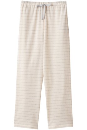 【キッドブルー/KID BLUE / GOODS】 25Wフェイスボーダーボトムス人気、トレンドファッション・服の通販 founy(ファニー) ストレート Straight, Straight Cut ダブル Double, Double-Breasted パジャマ Pajamas, Sleepwear フェイス Face, Facial Design ボーダー Border, Stripe リラックス Relax, Relaxed Fit ロング Long, Long-Length 新作・新入荷 New Arrivals / New In |ID:prp329100004755403