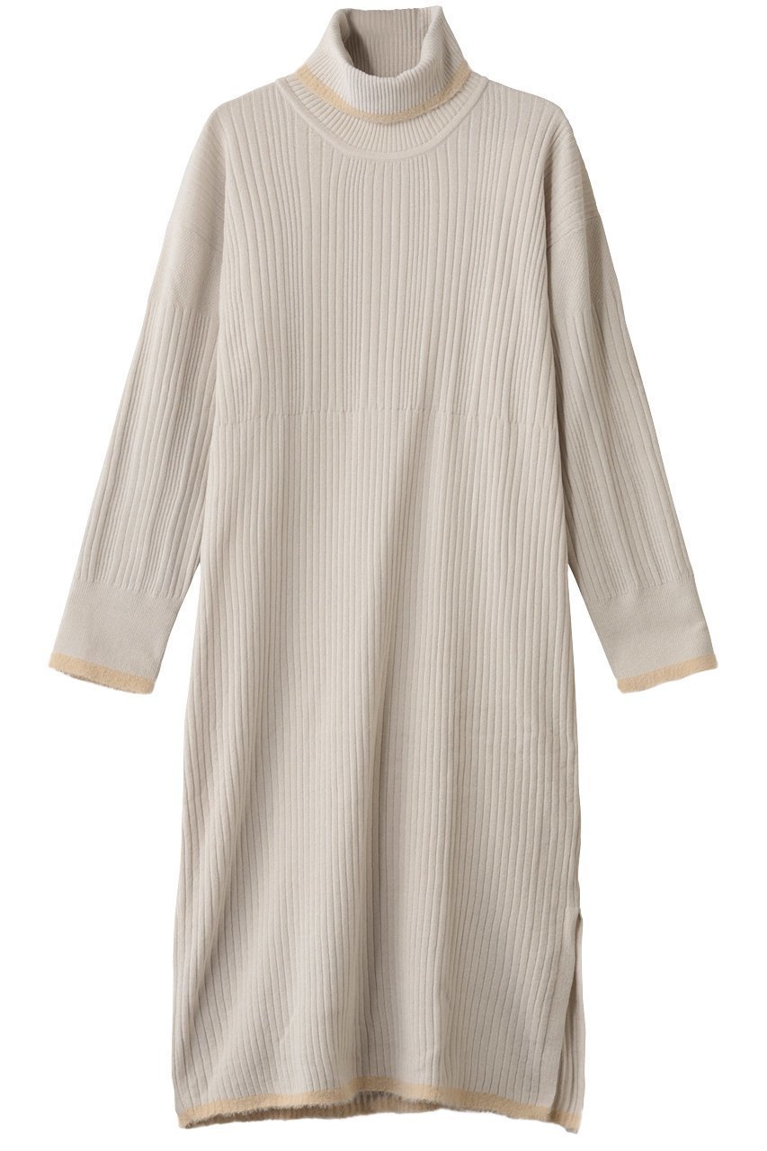 【キッドブルー/KID BLUE / GOODS】の25リブニットワンピース 人気、トレンドファッション・服の通販 founy(ファニー) 　ウォーム　Warm Fabric　シンプル　Simple, Minimal　スタンド　Stand Collar, Upright Stand　パジャマ　Pajamas, Sleepwear　リブニット　Rib Knit, Ribbed Knit　A/W・秋冬　Autumn/Winter　 other-1|ID: prp329100004755406 ipo3291000000034397262