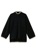 【キッドブルー/KID BLUE】の25リブニットトップス 人気、トレンドファッション・服の通販 founy(ファニー) ファッション Fashion レディースファッション Fashion for Women トップス・カットソー Cut & Sew Tops ニット Knit Tops & Sweaters スリーブ Sleeve, Long Sleeve / Short Sleeve パジャマ Pajamas, Sleepwear リラックス Relax, Relaxed Fit ロング Long, Long-Length thumbnail ブラック|ID: prp329100004755412 ipo3291000000034397301