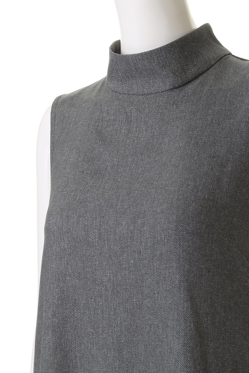 【ミディウミソリッド/MIDIUMISOLID】のhi-neck n/slv OP ワンピース 人気、トレンドファッション・服の通販 founy(ファニー) 　ファッション　Fashion　レディースファッション　Fashion for Women　ワンピース　Dresses　チュニック　Tunic Tops & Dresses　なめらか　Smooth, Silky Texture　アクセサリー　Fashion Accessories　シューズ　Shoes, Footwear　チュニック　Tunic, Long Top　ノースリーブ　Sleeveless, No-Sleeve　ハイネック　High Neck, Mock Neck　モダン　Modern, Contemporary　ロング　Long, Long-Length　新作・新入荷　New Arrivals / New In　other-5|ID: prp329100004755418 ipo3291000000034397342