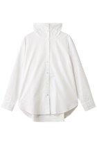 【ミディウミソリッド/MIDIUMISOLID】のドレープハイネックシャツ off white|ID:prp329100004755420