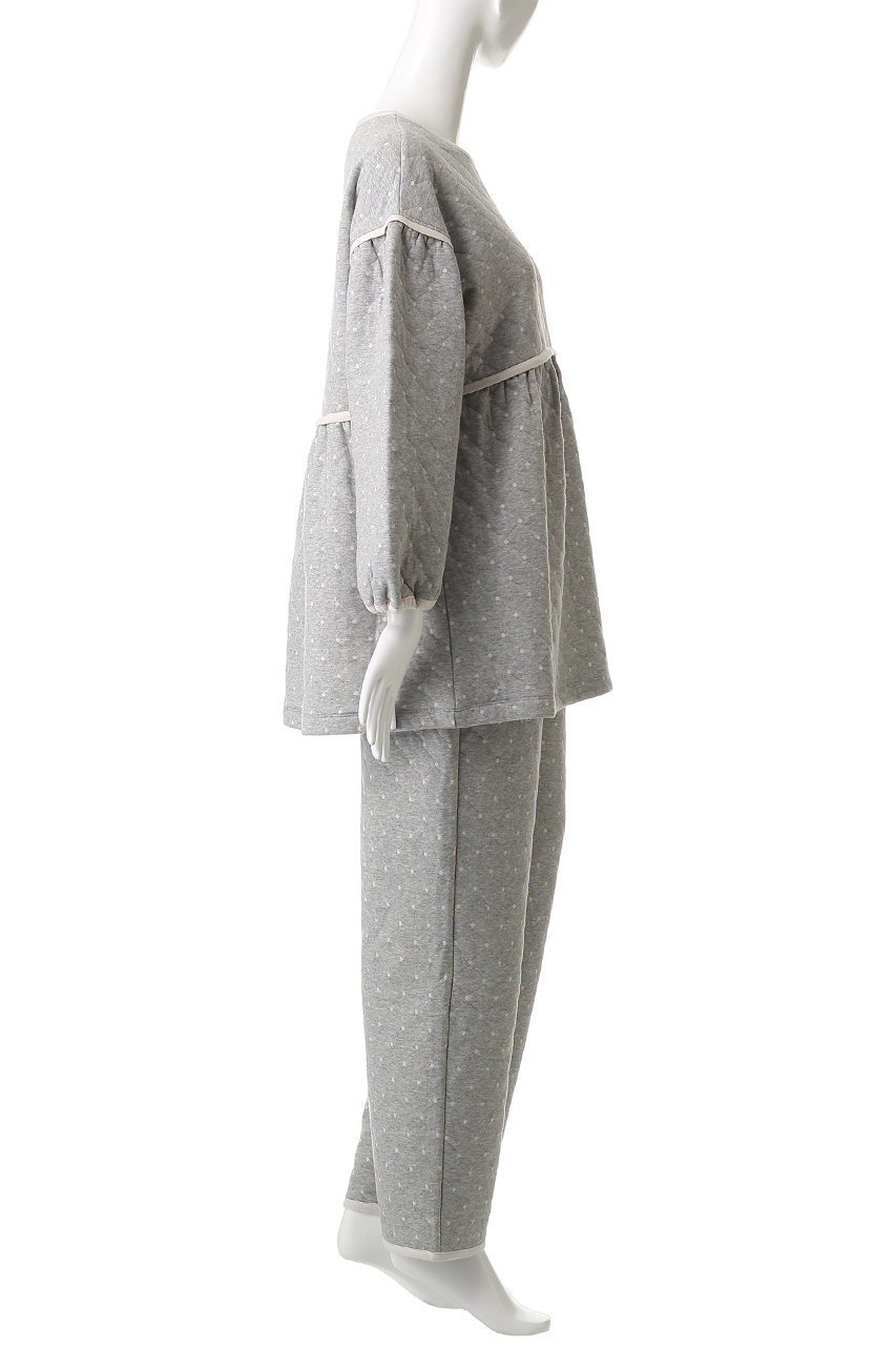 【キッドブルー/KID BLUE / GOODS】の25キルトドットJQパジャマ 人気、トレンドファッション・服の通販 founy(ファニー) キルト Quilt, Quilted Fabric ギャザー Gathered, Ruffled ドット Polka Dot, Dot Pattern パジャマ Pajamas, Sleepwear フェミニン Feminine, Girly A/W・秋冬 Autumn/Winter other-3|ID: prp329100004755423 ipo3291000000034397374