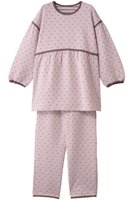 【キッドブルー/KID BLUE】の25キルトドットJQパジャマ 人気、トレンドファッション・服の通販 founy(ファニー) ファッション Fashion レディースファッション Fashion for Women トップス・カットソー Cut & Sew Tops キルト Quilt, Quilted Fabric ギャザー Gathered, Ruffled ドット Polka Dot, Dot Pattern パジャマ Pajamas, Sleepwear フェミニン Feminine, Girly 再入荷 Restock / Back in Stock A/W・秋冬 Autumn/Winter |ID:prp329100004755423