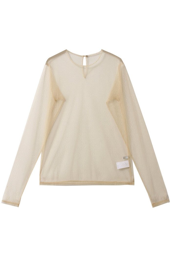 【フォーラム/FOURAM】のLAME TULLE STRIPE PULL OVER インテリア・キッズ・メンズ・レディースファッション・服の通販 founy(ファニー) https://founy.com/ ファッション Fashion レディースファッション Fashion for Women トップス・カットソー Cut & Sew Tops シャツ・ブラウス・オフィスカジュアル Elegant Blouses & Button-Ups なめらか Smooth, Silky Texture キャミソール Camisole, Spaghetti Strap Top ストライプ Stripe, Striped Pattern スリーブ Sleeve, Long Sleeve / Short Sleeve チュール Tulip, Tulip Motif ロング Long, Long-Length エレガント 上品 Elegant 新作・新入荷 New Arrivals / New In A/W・秋冬 Autumn/Winter |ID: prp329100004755431 ipo3291000000034397415