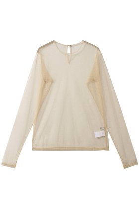 【フォーラム/FOURAM】 LAME TULLE STRIPE PULL OVER人気、トレンドファッション・服の通販 founy(ファニー) ファッション Fashion レディースファッション Fashion for Women トップス・カットソー Cut & Sew Tops シャツ・ブラウス・オフィスカジュアル Elegant Blouses & Button-Ups なめらか Smooth, Silky Texture キャミソール Camisole, Spaghetti Strap Top ストライプ Stripe, Striped Pattern スリーブ Sleeve, Long Sleeve / Short Sleeve チュール Tulip, Tulip Motif ロング Long, Long-Length エレガント 上品 Elegant A/W・秋冬 Autumn/Winter |ID:prp329100004755431