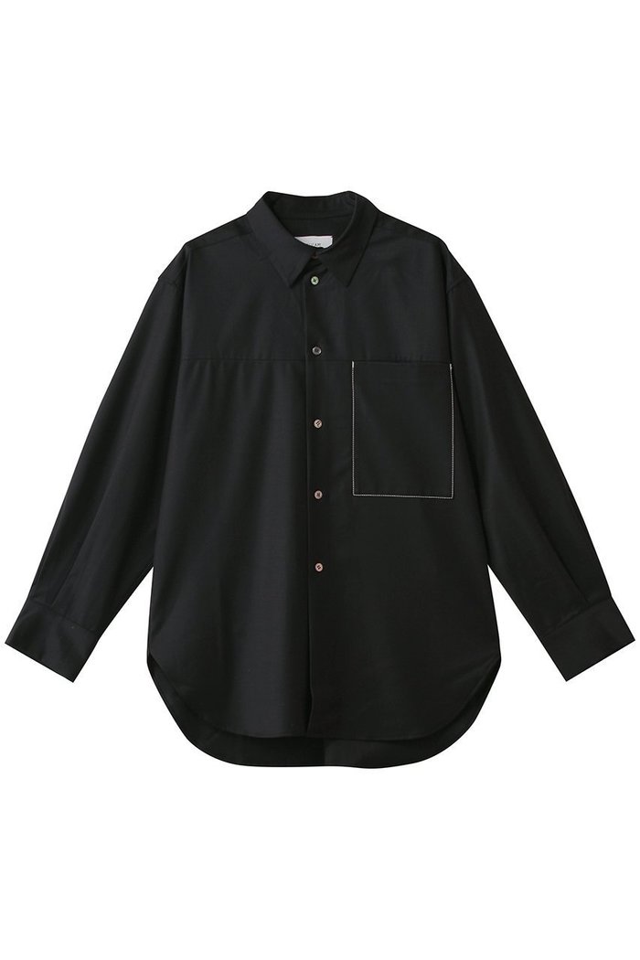 【フォーラム/FOURAM】のGLOSS COATED WOOL SHIRT インテリア・キッズ・メンズ・レディースファッション・服の通販 founy(ファニー) https://founy.com/ ファッション Fashion レディースファッション Fashion for Women アウター Coat / Outerwear Collection コート・ロングコート・ピーコート Long Coats, Peacoats & More トップス・カットソー Cut & Sew Tops シャツ・ブラウス・オフィスカジュアル Elegant Blouses & Button-Ups なめらか Smooth, Silky Texture スリーブ Sleeve, Long Sleeve / Short Sleeve ポケット Pocket, Pocket Detail モダン Modern, Contemporary ロング Long, Long-Length 羽織 Haori, Light Jacket |ID: prp329100004755433 ipo3291000000035717228