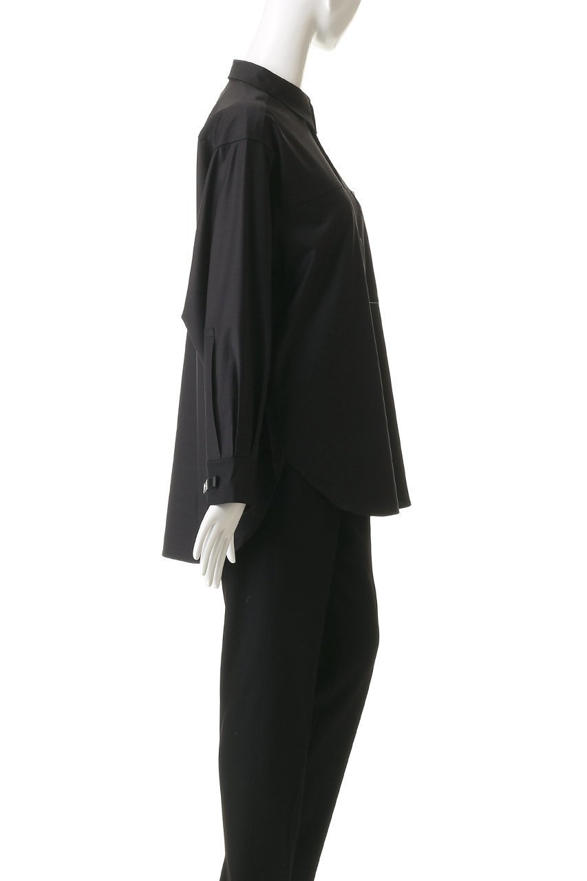 【フォーラム/FOURAM】のGLOSS COATED WOOL SHIRT 人気、トレンドファッション・服の通販 founy(ファニー) 　ファッション　Fashion　レディースファッション　Fashion for Women　アウター　Coat / Outerwear Collection　コート・ロングコート・ピーコート　Long Coats, Peacoats & More　トップス・カットソー　Cut & Sew Tops　シャツ・ブラウス・オフィスカジュアル　Elegant Blouses & Button-Ups　なめらか　Smooth, Silky Texture　スリーブ　Sleeve, Long Sleeve / Short Sleeve　ポケット　Pocket, Pocket Detail　モダン　Modern, Contemporary　ロング　Long, Long-Length　羽織　Haori, Light Jacket　other-3|ID: prp329100004755433 ipo3291000000035717234