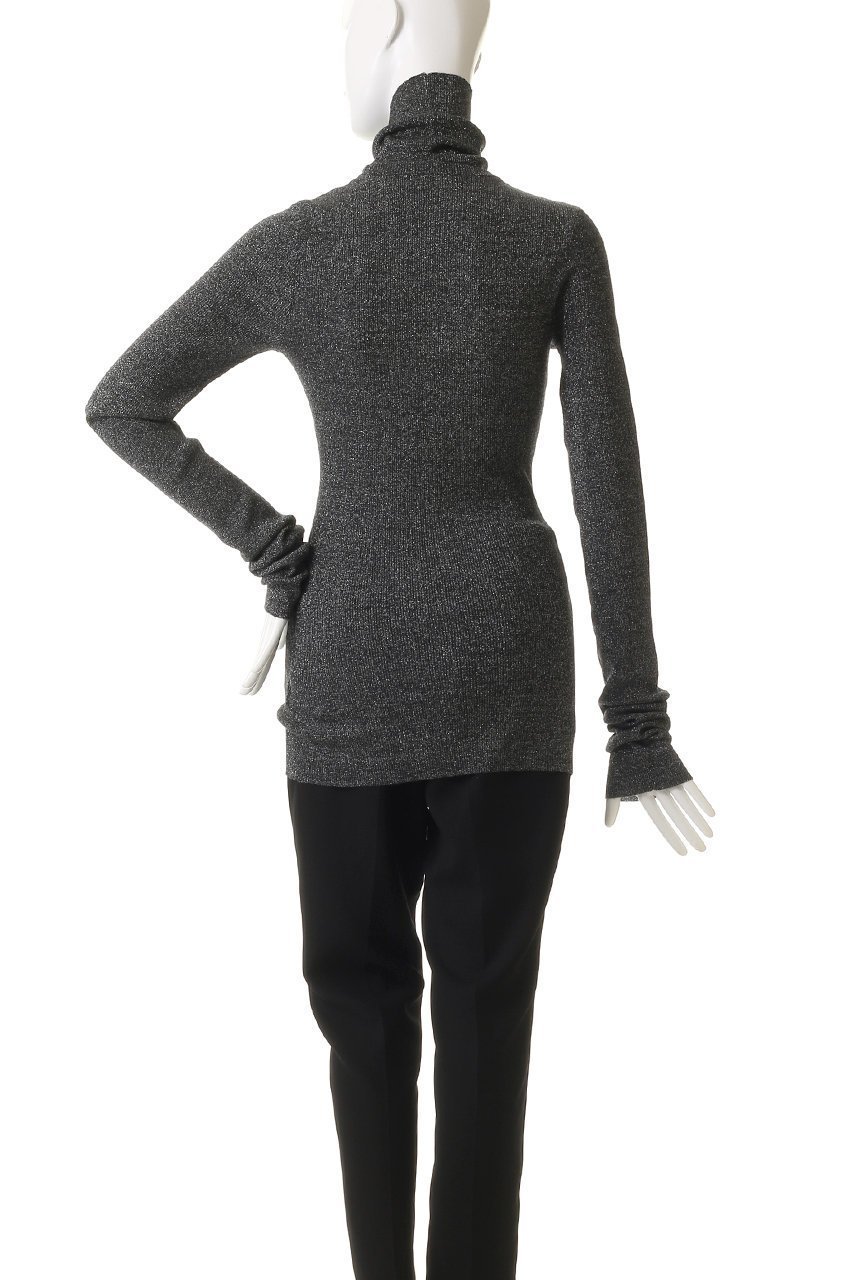 【その他のブランド/Other】のLAME RIBBED 2-WAY KNIT 人気、トレンドファッション・服の通販 founy(ファニー) 　ファッション　Fashion　レディースファッション　Fashion for Women　トップス・カットソー　Cut & Sew Tops　ニット　Knit Tops & Sweaters　カジュアルプルオーバー・ニットトップス　Pullovers & Knit Tops / Casual Pullovers　タートル　Turtleneck, Turtle Collar　トレンド　Trend, Trending Now　ハイネック　High Neck, Mock Neck　ミックス　Mix, Mixed Style　ロング　Long, Long-Length　エレガント 上品　Elegant　新作・新入荷　New Arrivals / New In　other-4|ID: prp329100004755441 ipo3291000000034397485