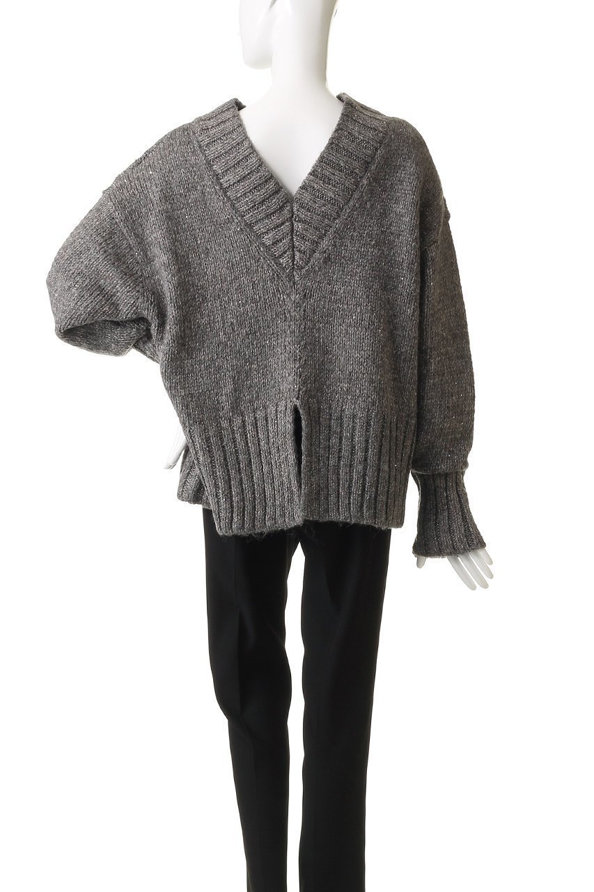 【その他のブランド/Other】のSEQUINS LAME KNIT 人気、トレンドファッション・服の通販 founy(ファニー) 　ファッション　Fashion　レディースファッション　Fashion for Women　トップス・カットソー　Cut & Sew Tops　ニット　Knit Tops & Sweaters　カジュアルプルオーバー・ニットトップス　Pullovers & Knit Tops / Casual Pullovers　グリッター　Glitter, Sparkle　ショート　Short, Short Length　シンプル　Simple, Minimal　バランス　Balance, Style Balance　新作・新入荷　New Arrivals / New In　other-4|ID: prp329100004755442 ipo3291000000034397497