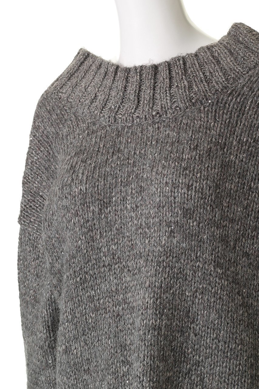 【その他のブランド/Other】のSEQUINS LAME KNIT 人気、トレンドファッション・服の通販 founy(ファニー) 　ファッション　Fashion　レディースファッション　Fashion for Women　トップス・カットソー　Cut & Sew Tops　ニット　Knit Tops & Sweaters　カジュアルプルオーバー・ニットトップス　Pullovers & Knit Tops / Casual Pullovers　グリッター　Glitter, Sparkle　ショート　Short, Short Length　シンプル　Simple, Minimal　バランス　Balance, Style Balance　新作・新入荷　New Arrivals / New In　other-5|ID: prp329100004755442 ipo3291000000034397498