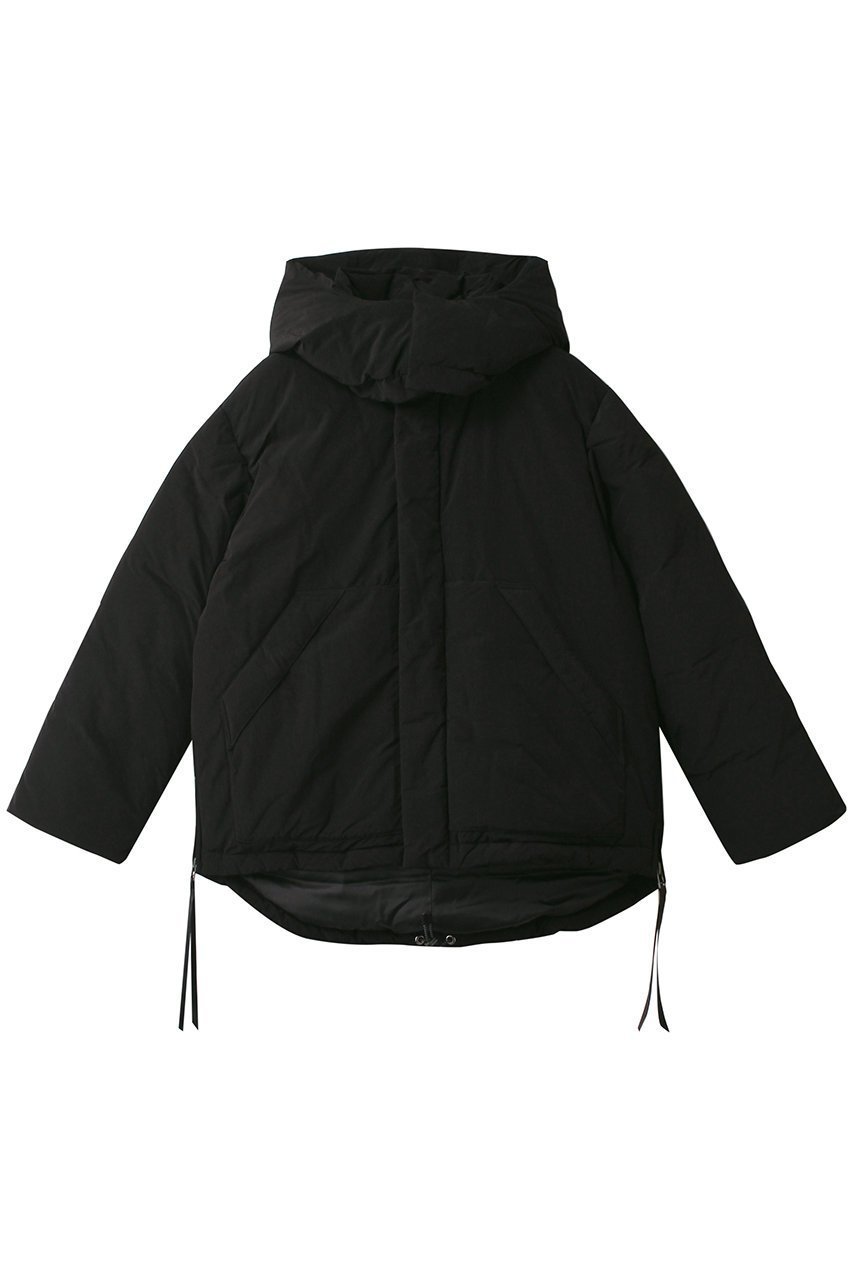 【フォーラム/FOURAM】のSEAMLESS SHORT DOWN インテリア・キッズ・メンズ・レディースファッション・服の通販 founy(ファニー) 　ファッション　Fashion　レディースファッション　Fashion for Women　アウター　Coat / Outerwear Collection　コート・ロングコート・ピーコート　Long Coats, Peacoats & More　スリット　Slit, Slit Detail　ダウン　Down, Puffer　新作・新入荷　New Arrivals / New In　軽量　Lightweight, Ultra Light　BLACK|ID: prp329100004755443 ipo3291000000034397503