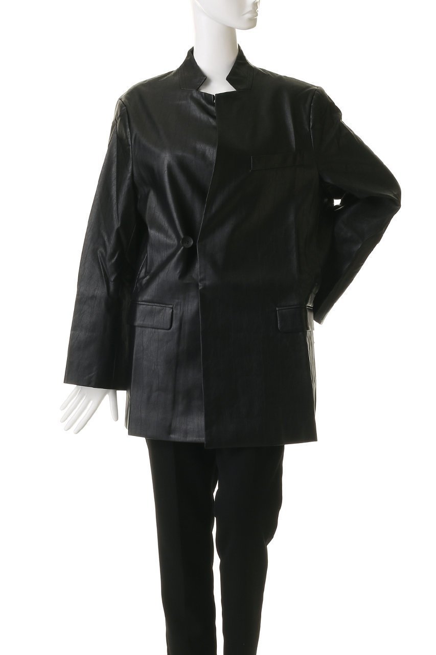 【フォーラム/FOURAM】のEMBOSS FAUX LEATHER JACKET 人気、トレンドファッション・服の通販 founy(ファニー)  ファッション Fashion レディースファッション Fashion for Women アウター Coat / Outerwear Collection レディースジャケット・軽アウター Jackets おすすめ Recommended / Our Picks エレガント 上品 Elegant ジャケット Jacket, Outerwear トレンド Trend, Trending Now フェイクレザー Faux Leather, PU Leather フェミニン Feminine, Girly リュクス Luxury, Elegant, High-End, Chic 新作・新入荷 New Arrivals / New In other-2|ID: prp329100004755446 ipo3291000000034397531