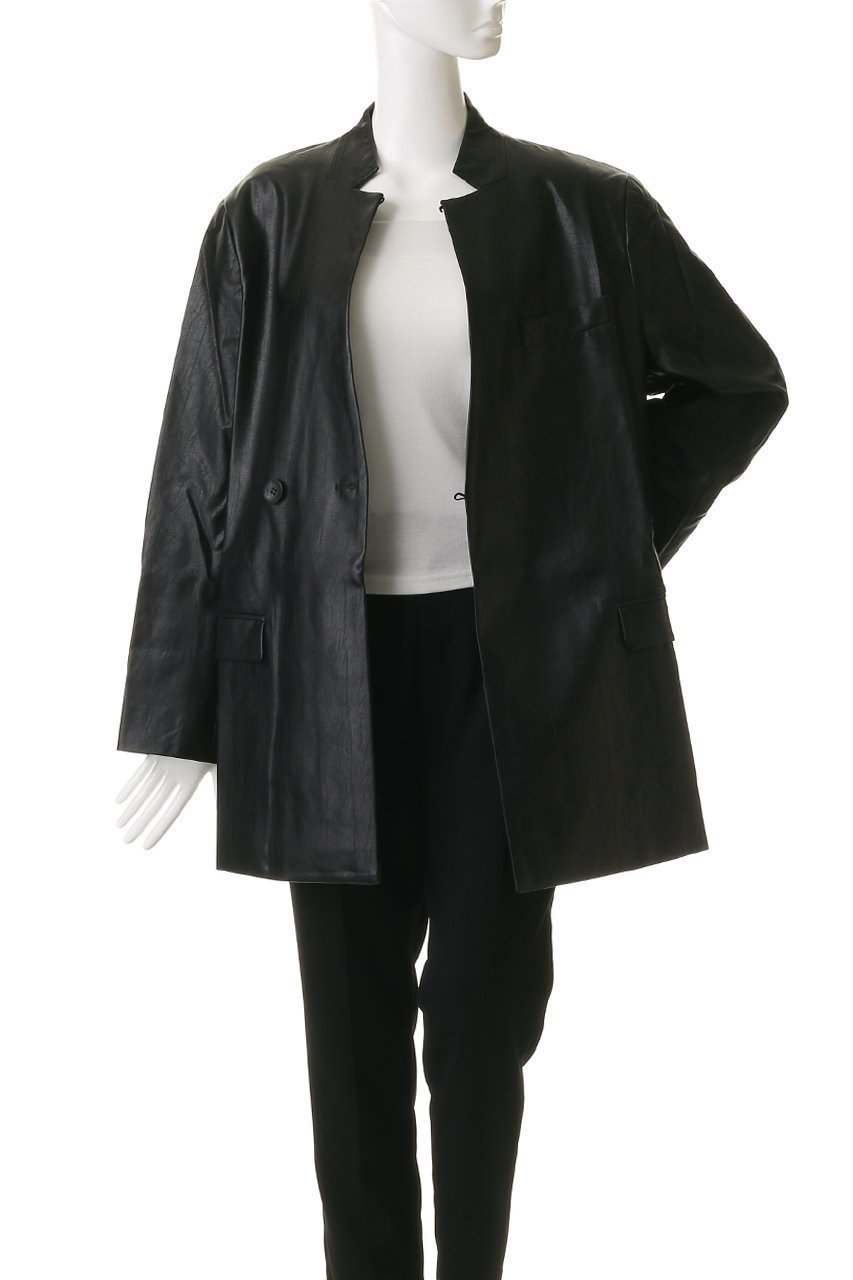 【フォーラム/FOURAM】のEMBOSS FAUX LEATHER JACKET 人気、トレンドファッション・服の通販 founy(ファニー) 　ファッション　Fashion　レディースファッション　Fashion for Women　アウター　Coat / Outerwear Collection　レディースジャケット・軽アウター　Jackets　おすすめ　Recommended / Our Picks　エレガント 上品　Elegant　ジャケット　Jacket, Outerwear　トレンド　Trend, Trending Now　フェイクレザー　Faux Leather, PU Leather　フェミニン　Feminine, Girly　リュクス　Luxury, Elegant, High-End, Chic　other-7|ID: prp329100004755446 ipo3291000000035717250