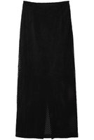 【その他のブランド/Other】のPUNCHING FLOCK SKIRT 人気、トレンドファッション・服の通販 founy(ファニー) ファッション Fashion レディースファッション Fashion for Women スカート Skirts ロングスカート Long Skirts / Maxi & Midi Skirts スリット Slit, Slit Detail ファブリック Fabric, Textile ロング Long, Long-Length 新作・新入荷 New Arrivals / New In |ID:prp329100004755450