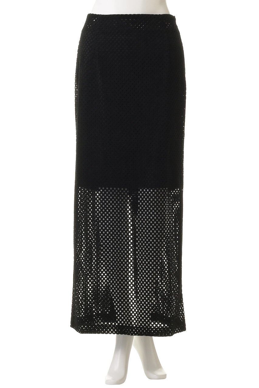 【フォーラム/FOURAM】のPUNCHING FLOCK SKIRT 人気、トレンドファッション・服の通販 founy(ファニー) 　ファッション　Fashion　レディースファッション　Fashion for Women　スカート　Skirts　ロングスカート　Long Skirts / Maxi & Midi Skirts　スリット　Slit, Slit Detail　ファブリック　Fabric, Textile　ロング　Long, Long-Length　新作・新入荷　New Arrivals / New In　other-2|ID: prp329100004755450 ipo3291000000034397556