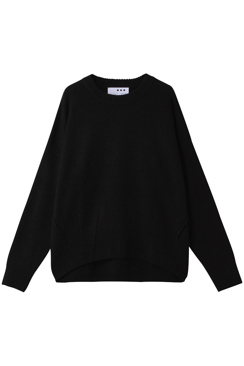 【スリー ドッツ/three dots】のホリデーカシミヤプルオーバー インテリア・キッズ・メンズ・レディースファッション・服の通販 founy(ファニー) 　ファッション　Fashion　レディースファッション　Fashion for Women　トップス・カットソー　Cut & Sew Tops　ニット　Knit Tops & Sweaters　カジュアルプルオーバー・ニットトップス　Pullovers & Knit Tops / Casual Pullovers　なめらか　Smooth, Silky Texture　シンプル　Simple, Minimal　スリーブ　Sleeve, Long Sleeve / Short Sleeve　ロング　Long, Long-Length　再入荷　Restock / Back in Stock　ブラック|ID: prp329100004755471 ipo3291000000034397747
