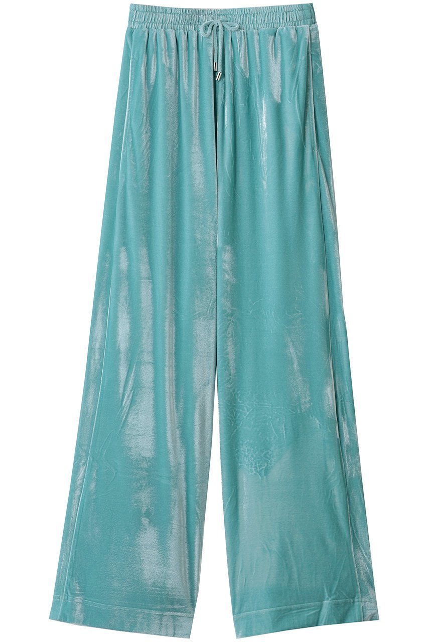 【メゾンスペシャル/MAISON SPECIAL】のMulti Fabric Velour Easy Pants/マルチファブリックベロアイージーパンツ インテリア・キッズ・メンズ・レディースファッション・服の通販 founy(ファニー) 　ファッション　Fashion　レディースファッション　Fashion for Women　パンツ　Pants & Trousers　ベロア　Velour, Soft Velvet　ロング　Long, Long-Length　A/W・秋冬　Autumn/Winter　BLU(ブルー)|ID: prp329100004755476 ipo3291000000034423966