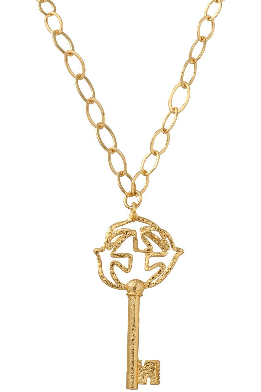 【セシル エ ジャンヌ/CECILE ET JEANNE】のキーネックレス ゴールド M 人気、トレンドファッション・服の通販 founy(ファニー) 　ファッション　Fashion　レディースファッション　Fashion for Women　ジュエリー　Jewelry　ネックレス　Necklaces & Pendants　チェーン　Chain, Chain Strap　ネックレス　Necklace, Pendant Necklace　モチーフ　Motif, Design Theme　新作・新入荷　New Arrivals / New In　 other-1|ID: prp329100004756471 ipo3291000000034407909