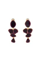 【セシル エ ジャンヌ/CECILE ET JEANNE】のエマイユ ペタルロングイヤリング バイオレット|ID: prp329100004756477 ipo3291000000036138416