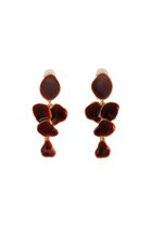 【セシル エ ジャンヌ/CECILE ET JEANNE】のエマイユ ペタルロングイヤリング ルージュ|ID: prp329100004756477 ipo3291000000036138417